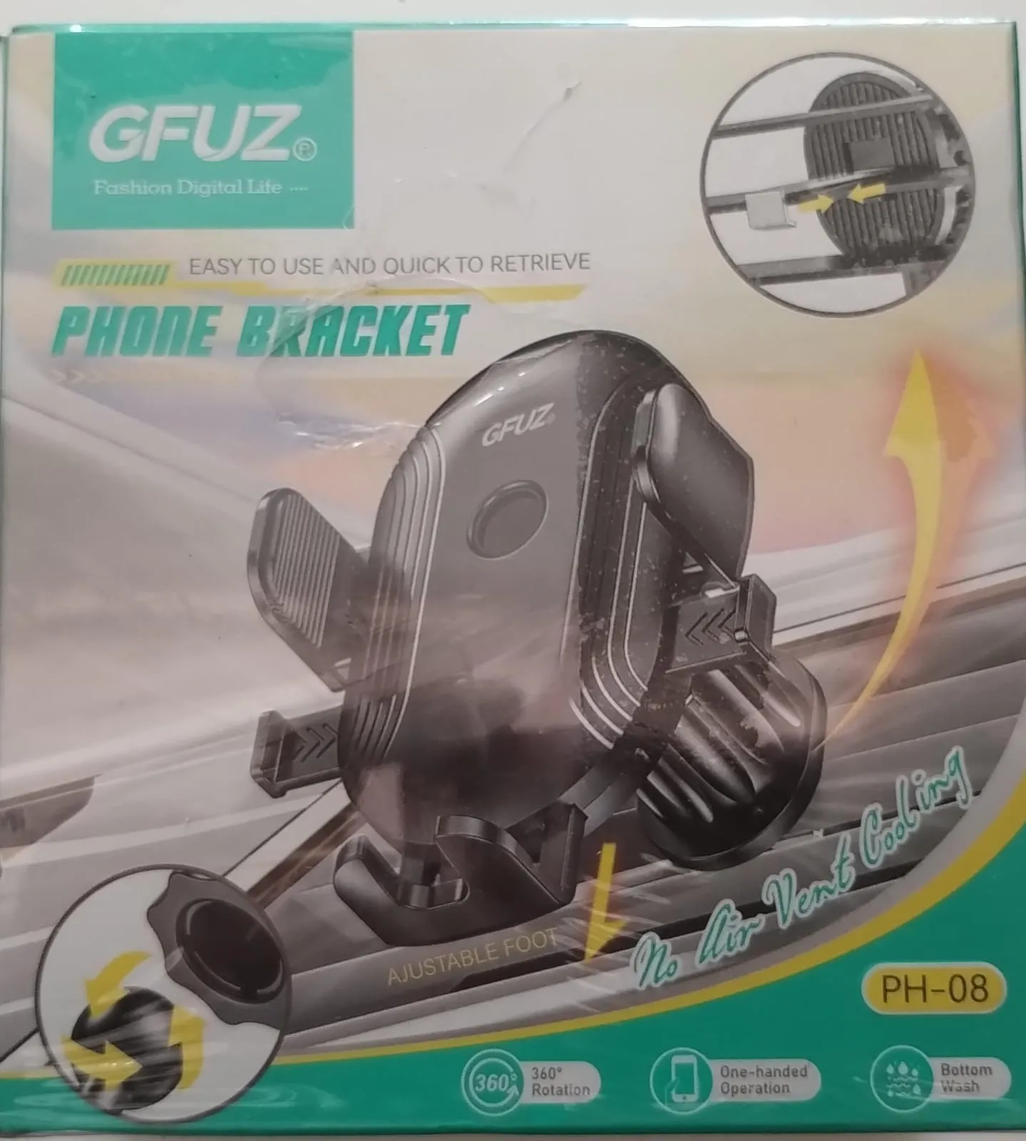 [APH08] Soporte Celular para Auto Gfuz ADE5023 PH-08