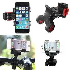 [ASOPORTEBBK] Soporte para Celular Universal Negro para Bici / Moto