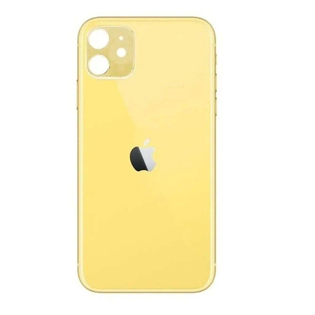 [TIP11] Tapa iPhone 11 - Big Hole - Amarillo
