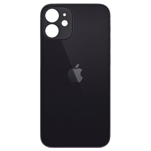 [TIP12BK] Tapa iPhone 12 - Big Hole - Negro