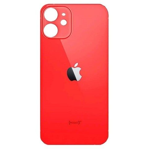 [TIP122] Tapa iPhone 12 - Big Hole - Rojo