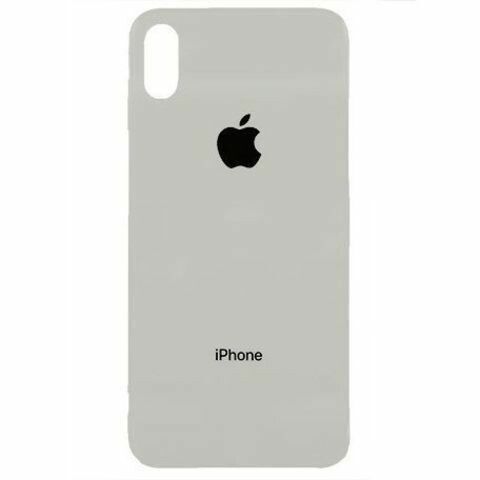 [TIPX] Tapa iPhone X Big Hole Plateado