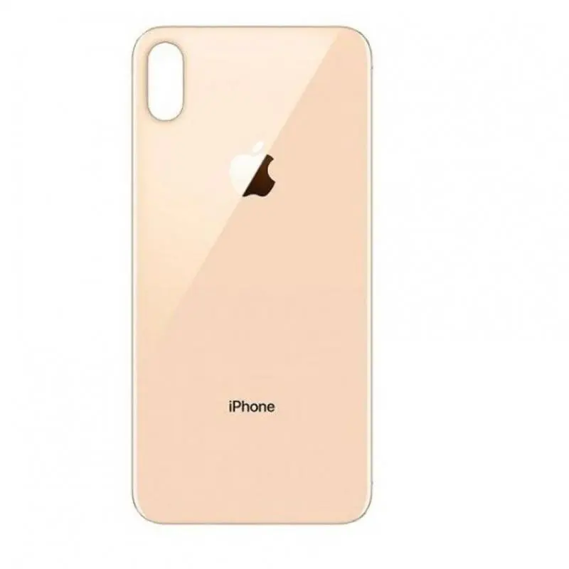 [TIPXSGD] Tapa iPhone XS - Big Hole Dorado