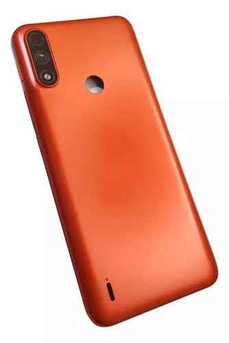 Tapa Moto E7I Power - Naranja