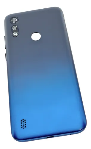 [TE6S] Tapa Moto E6S Azul