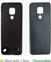 [TE72] Tapa Moto E7 Gris