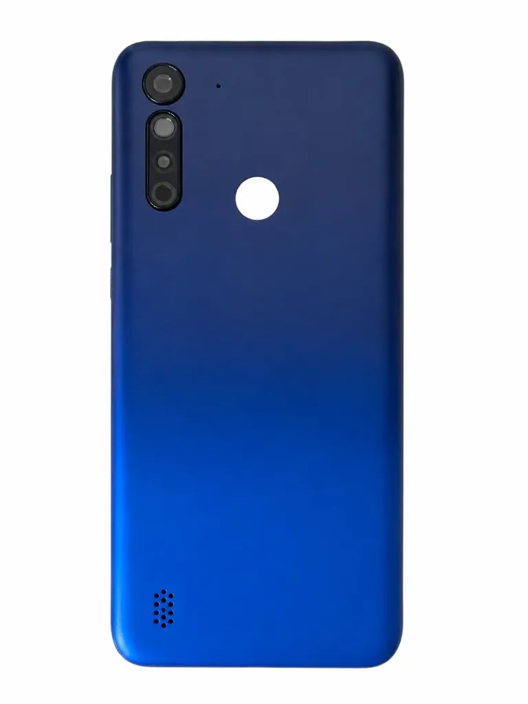 Tapa Moto G8 Power Lite Azul IGFX