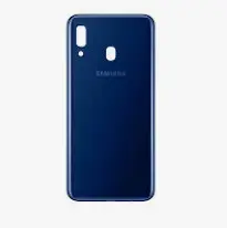 [TA20] Tapa Samsung A20 Azul