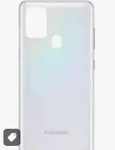 [TA21SWH] Tapa Samsung A21S Blanco