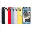 Tapa Trasera iPhone 14 Plus - Con Lentes de Camaras - Blanco