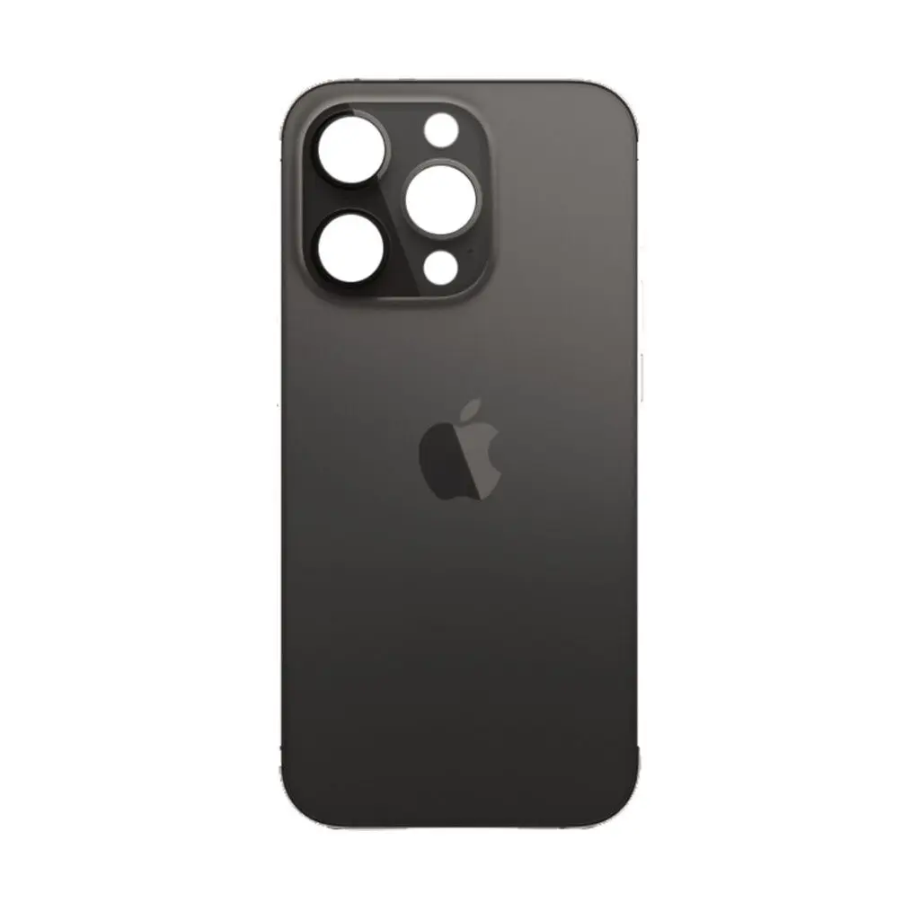 Tapa Trasera iPhone 14 Pro Gris - Big Hole