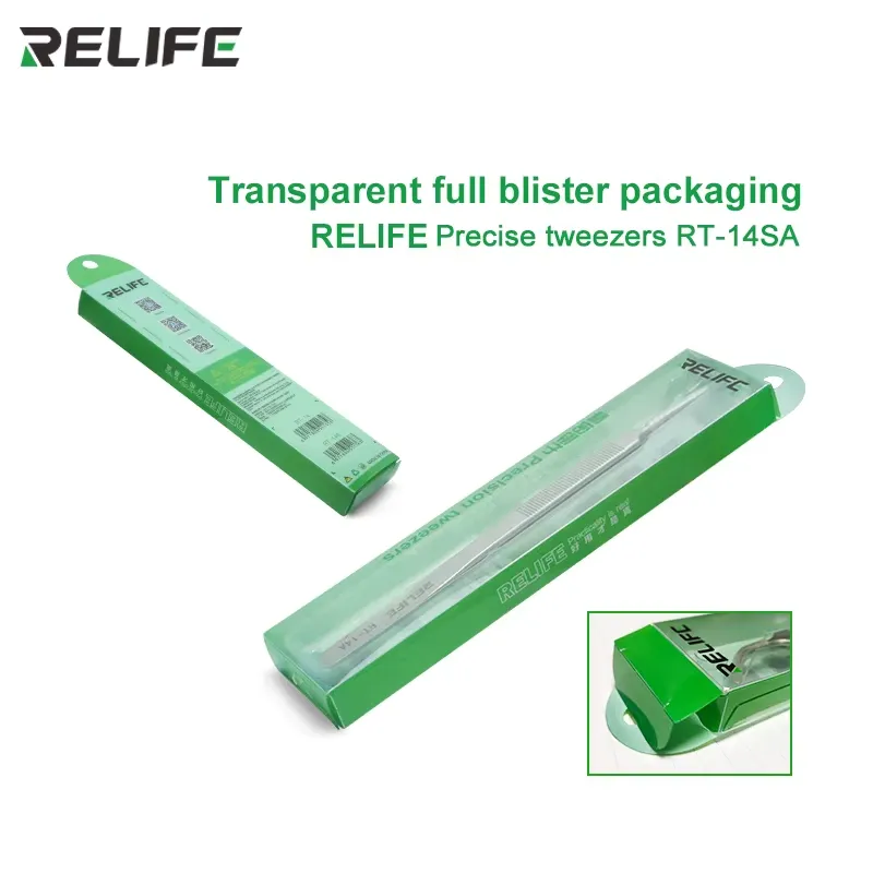 Tweezer Pinza Brusela Relife curva RT-14SA