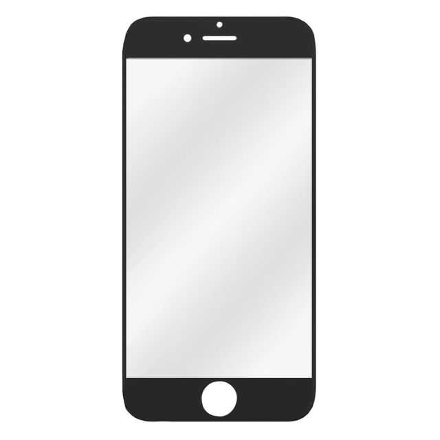 [VRIP6PBK] Vidrio Glass + Oca + Marco iPhone 6 Plus Negro