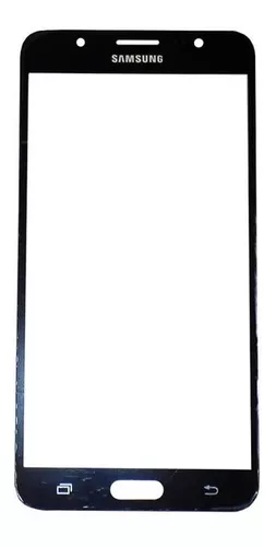 [VRJ7BK2] Vidrio Glass + Oca Samsung J7 2016 Negro