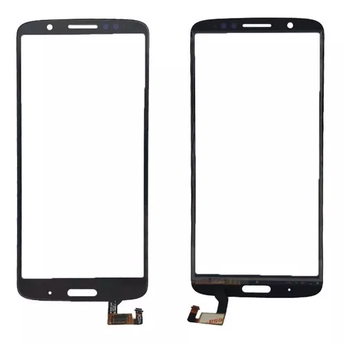 [VRG6PBK2] Vidrio Glass Con Oca + Touch Motorola Moto G6 Plus Negro
