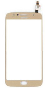 [VRG5PGD] Vidrio Glass Sin Oca + Touch Motorola Moto G5 Plus Dorado