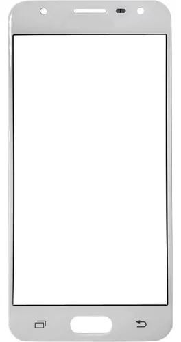 Vidrio Glass Sin Oca Samsung J5 2015 Blanco