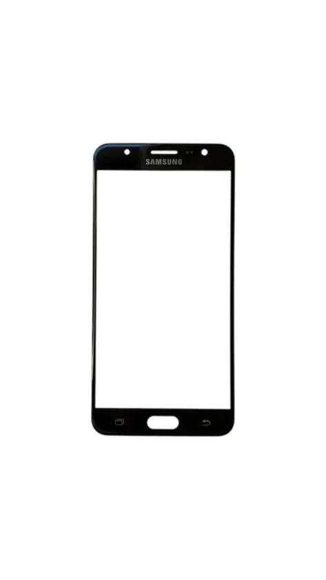 [VRJ7BK7] Vidrio Glass Sin Oca Samsung J7 Prime Negro