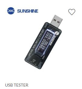 Voltimetro USB Tester SS-302A Sunshine
