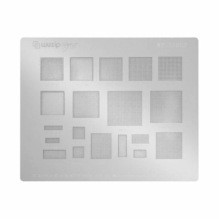 Wuzip Stencil Silver - Multi Proposito STU02