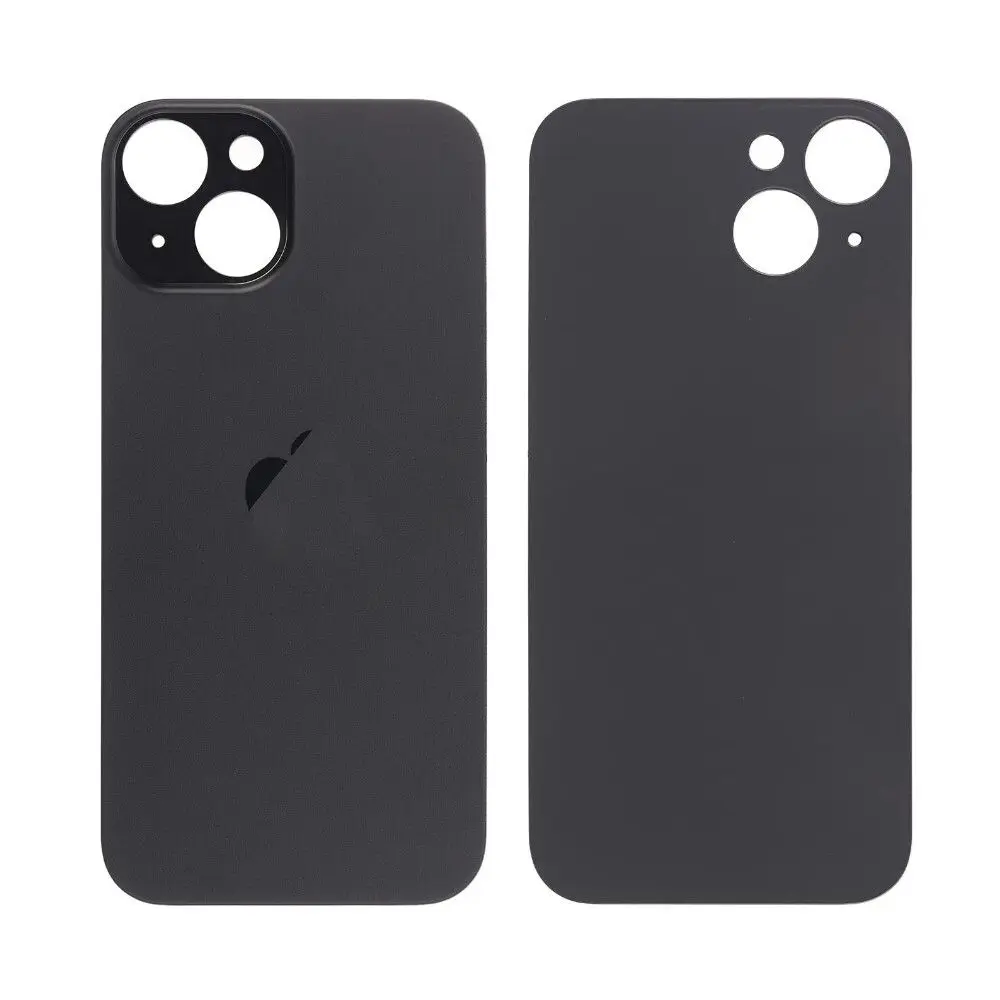 Tapa Trasera iPhone 15 Negro COMPLETO