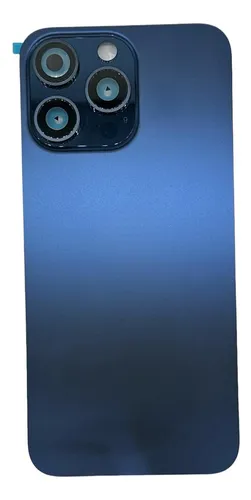 Tapa iPhone 15 Pro Max Azul COMPLETO