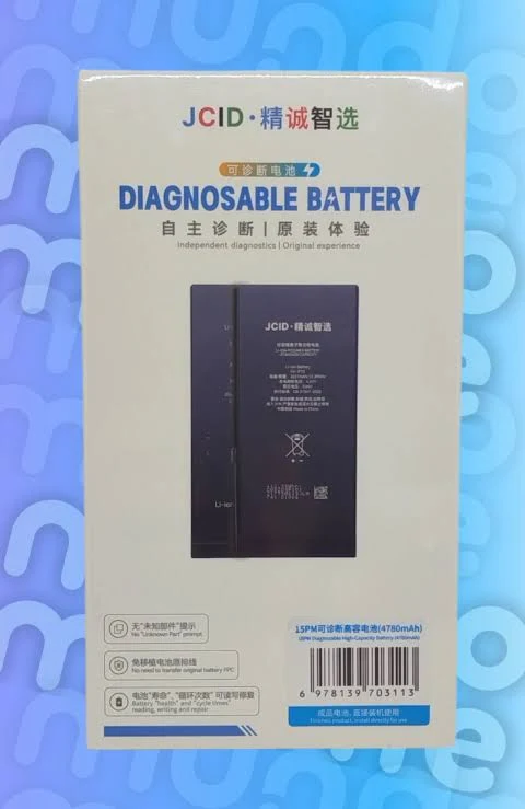 BATERIA IPHONE 15 PRO MAX JCID AUTODIAGNOSTICO