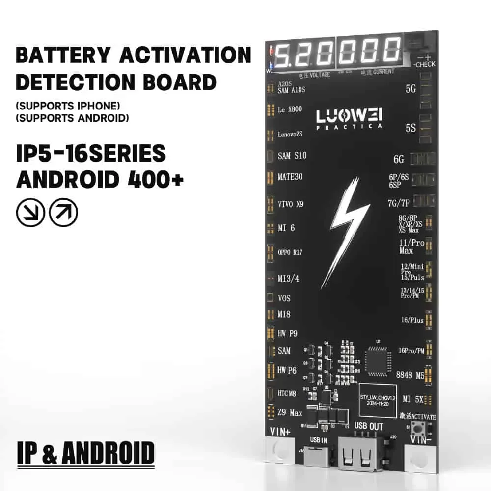 Activador de Baterias LuoWei LW-B03