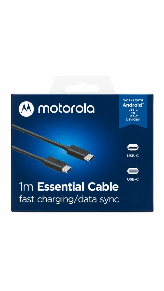 USB Tipo C a C - ORIGINAL MOTOROLA