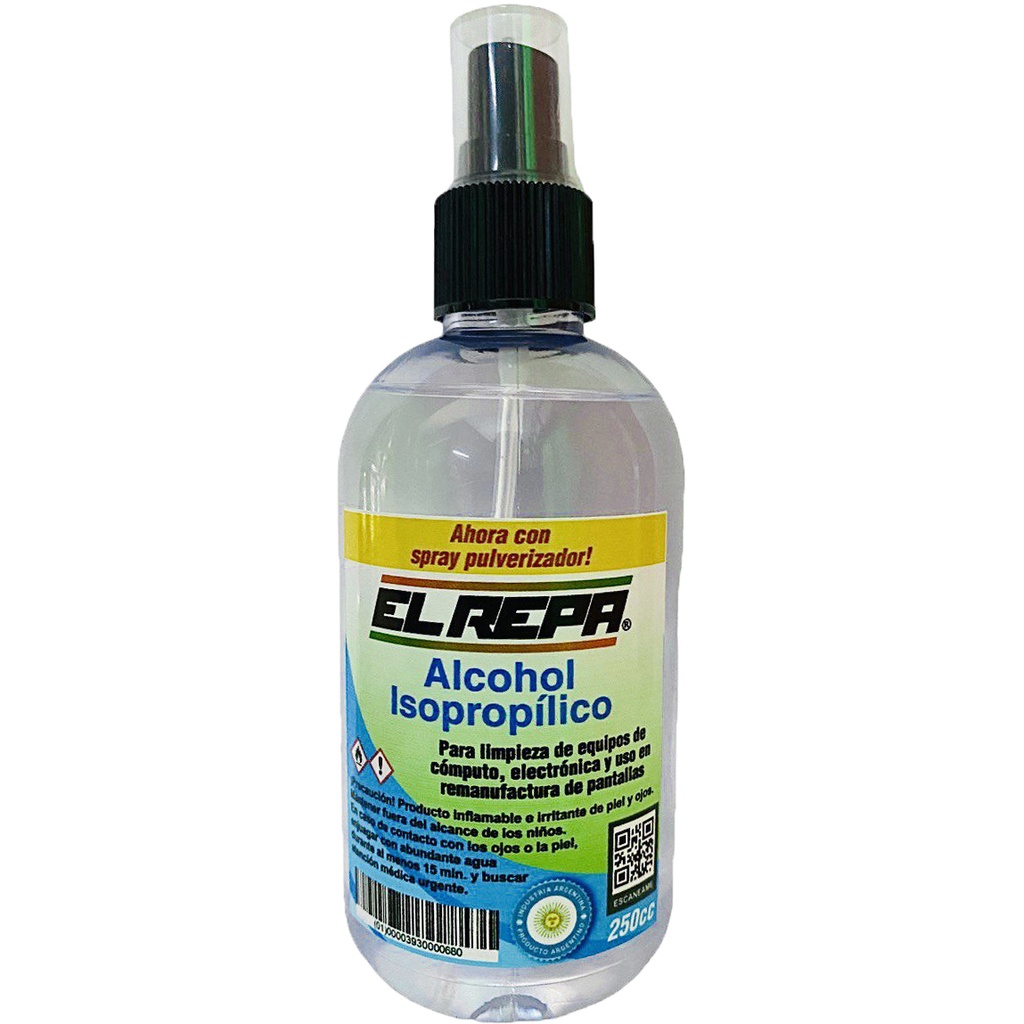 [IX250CC] Alcohol Isopropilico Spray X250CC Elrepa