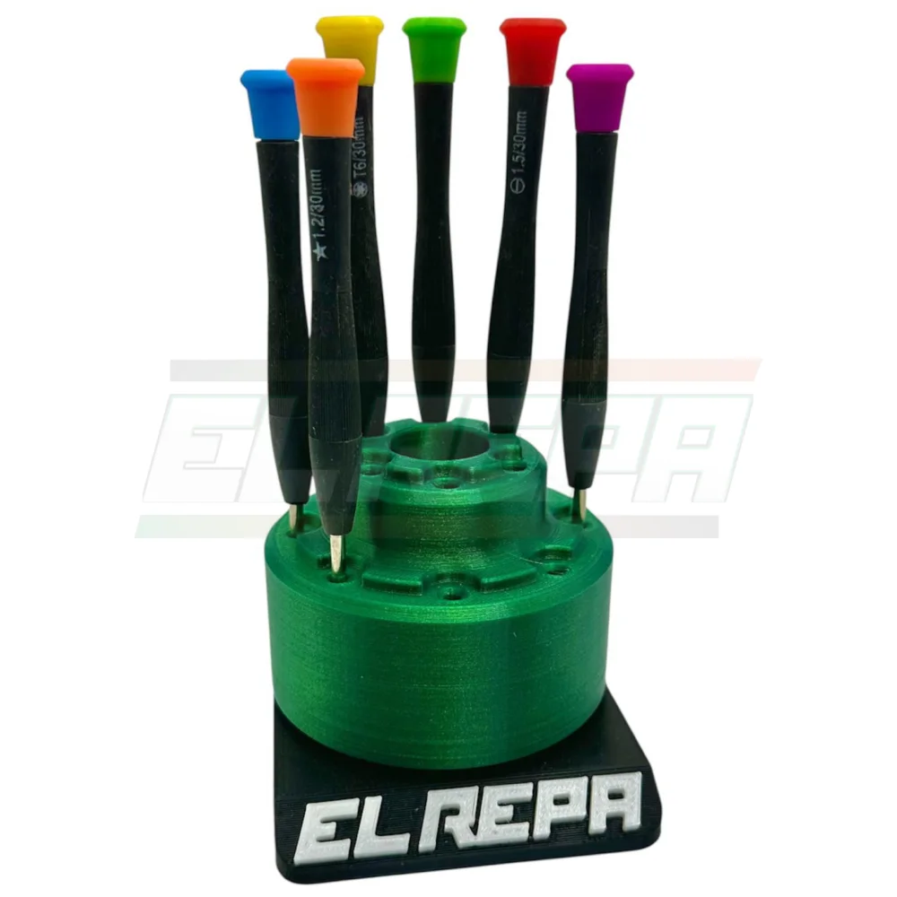 [H3D2] Base Turborepa Giratoria para Destornilladores 3D