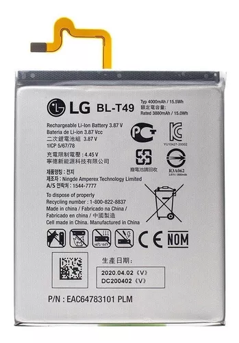 Batería Lg K49-K41S-K60-K51S-K60S BL-T49 Original