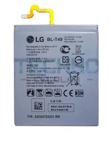 [BK41S] Batería Lg K41S K51S K60 K60S K61