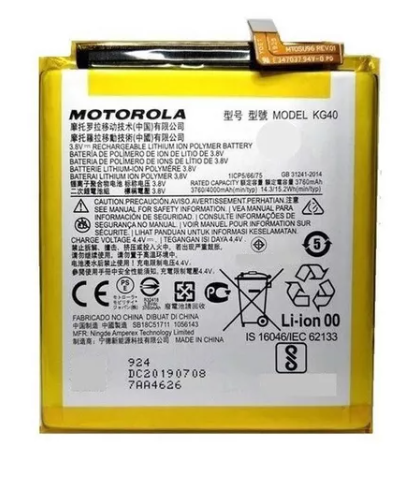 Batería Motorola Moto One Vision-one Action KR40 Original