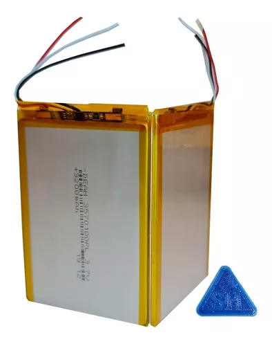 Batería para Tablet 3200 Mah 10 X 7 Cm 3 Cables