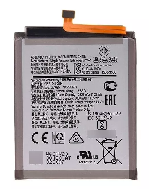 [BQL1695] Batería Samsung Galaxy A01 QL1695