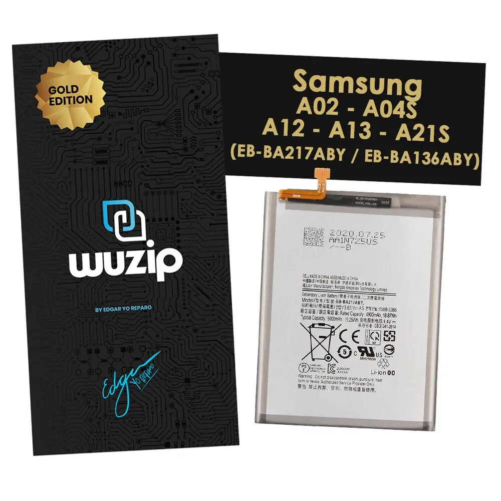 Batería Samsung Galaxy A02 / A04S / A12 / A13 / A21S - Gold Edition