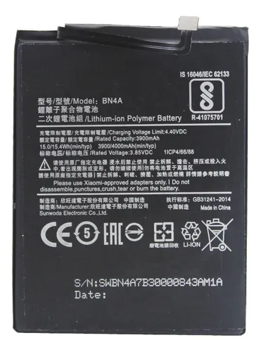 [BRN7] Batería Xiaomi Redmi Note 7 / Redmi Note 7 Pro BN4A