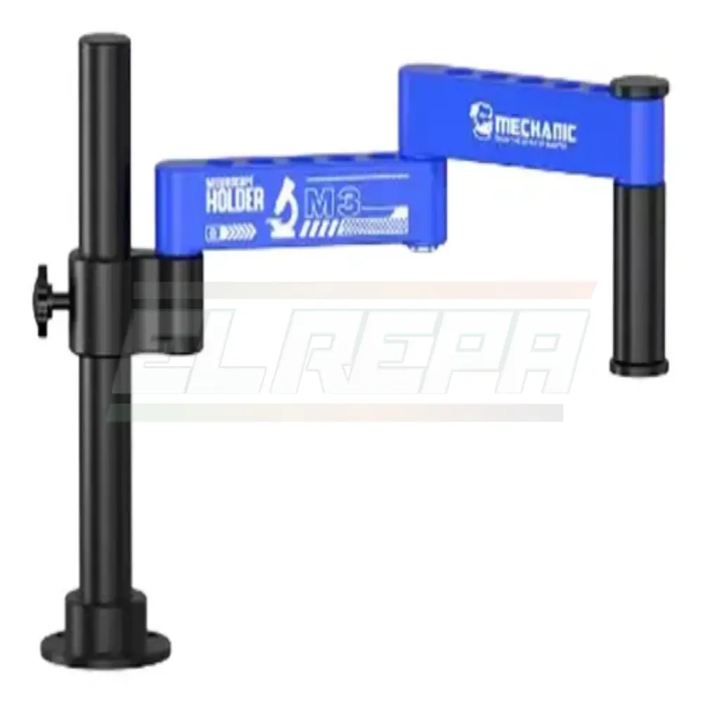 Brazo Soporte Trinocular M3 Azul - Mechanic