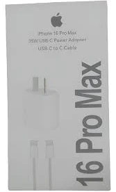 [AIP16PM] Cargador iPhone 16 Pro Max 35W Usb-c Power