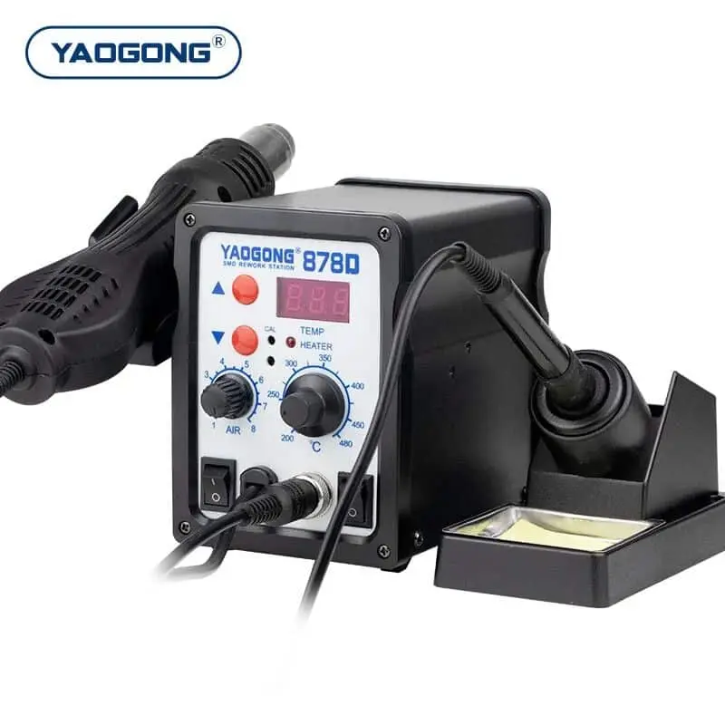 Estacion de Soldado 2 en 1 - Yaogong 878D