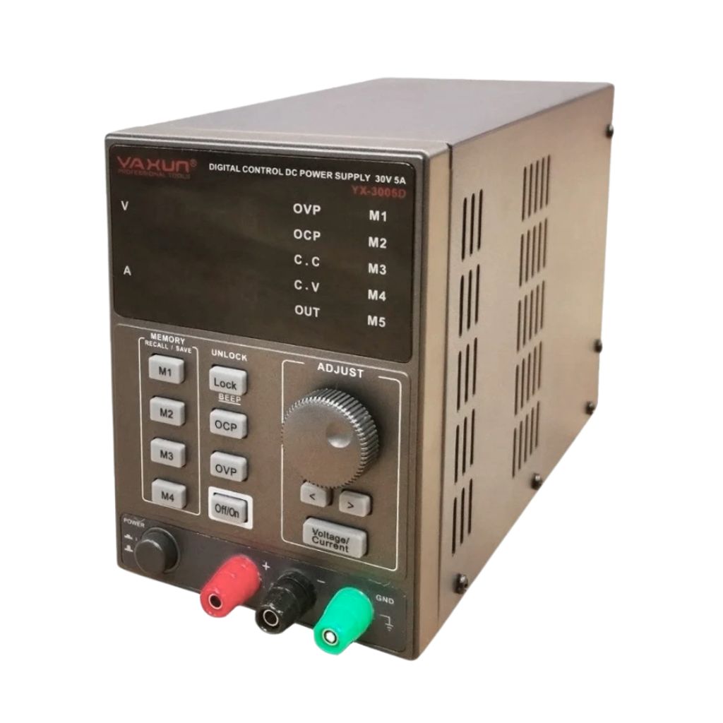 Fuente de Alimentacion Regulable Yaxun 3005D 30V 5A 4 Digitos