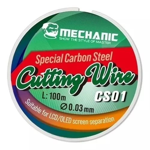 [ICS01MC] Hilo Separador de Glass Mechanic 0.03MM 100M CS01