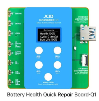 [HQ1JC] Jc Q1 - Restaura Capacidad y Quita Pop-up de Baterias iPhone Jcid