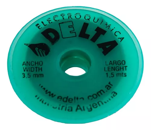 [I5MM2] Malla Desoldante Soldadura 2.5MM 1.5MTS Delta