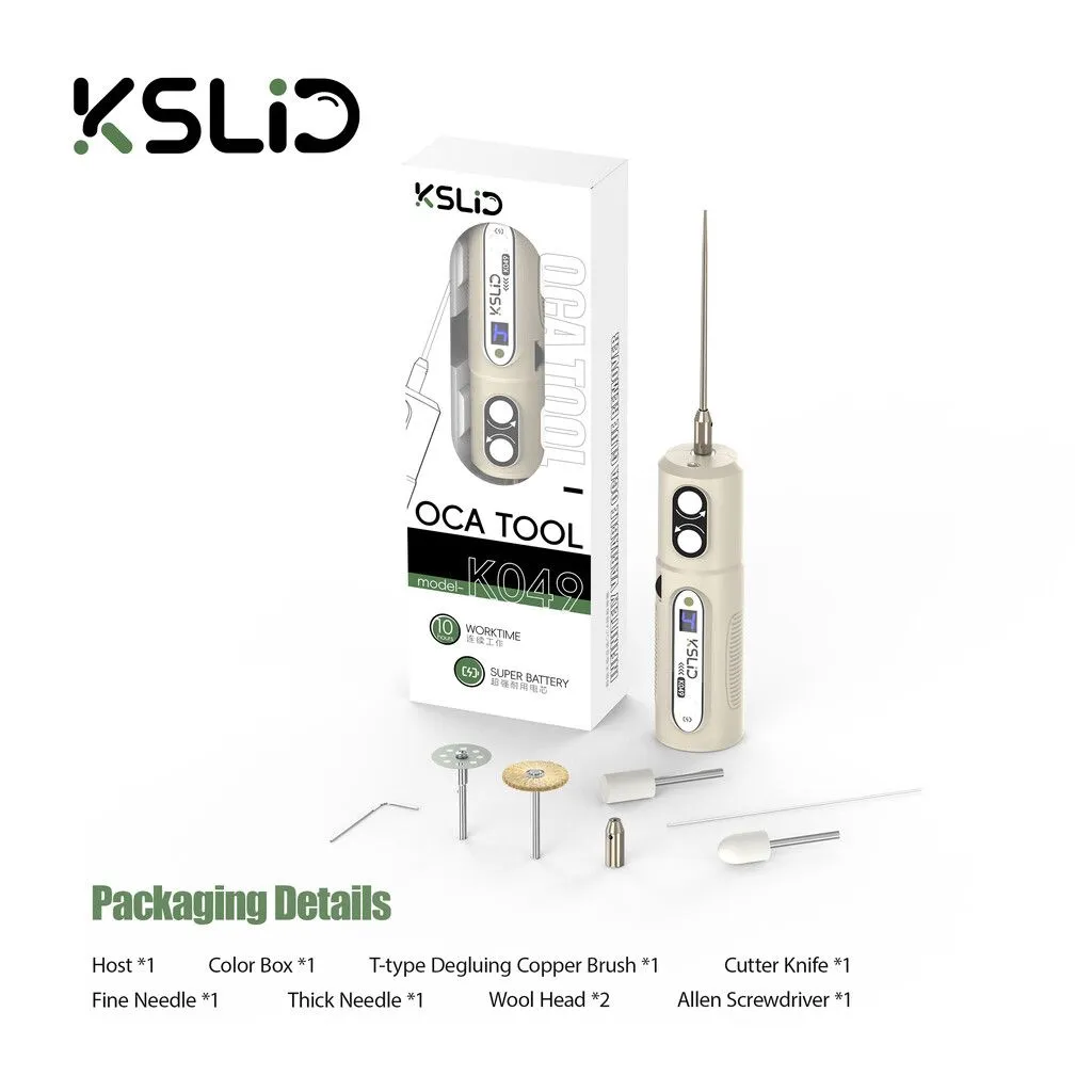 [HK049] Mini Drill Oca Glue Remover K049 Kslid - Uniontools
