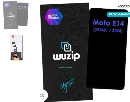 [ME14BK] Módulo Motorola Moto E14 - Black Edition