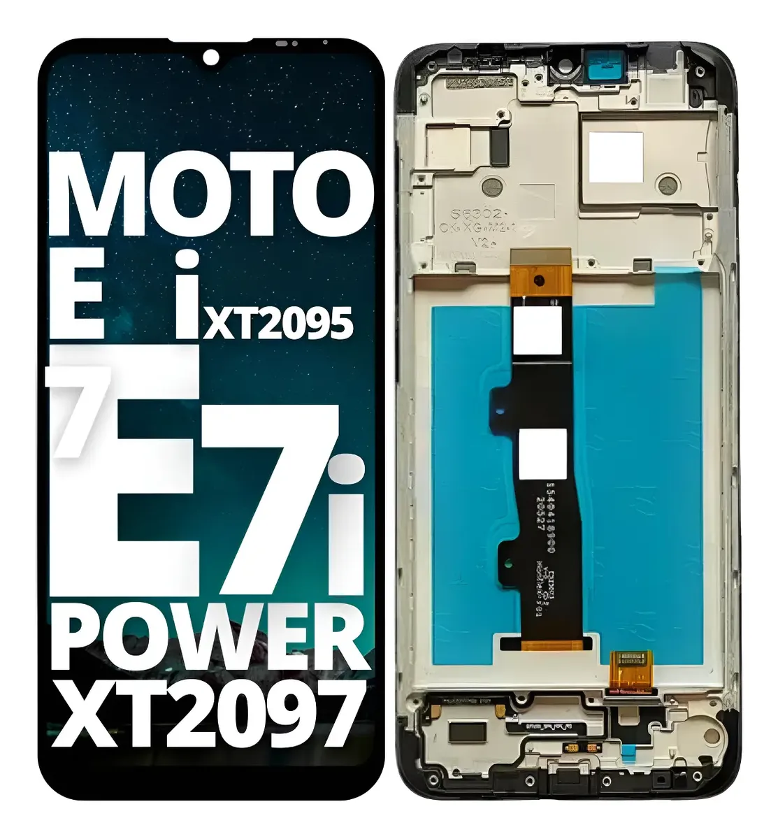 [ME7IP] Módulo Motorola Moto E7I Power Con Marco