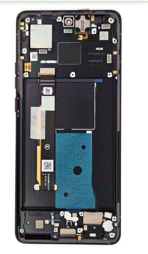 Módulo Motorola Moto Edge 40 XT2303 Recuperado Calse a Con Marco Negro Original