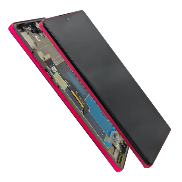 Módulo Motorola Moto Edge 50 Fusion Con Marco Original Hot Pink